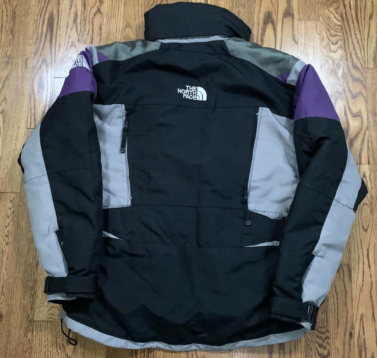 The North Face Steep Tech Grey / Purple (Size M) — Roots